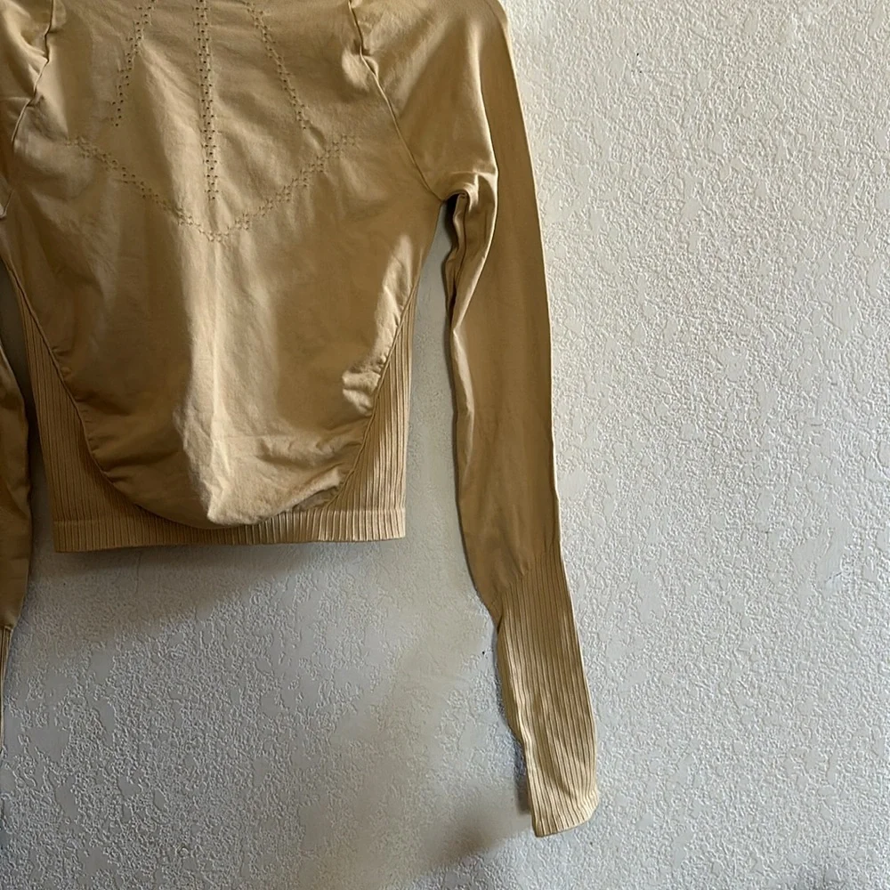 NWOT Free People Movement | Good Karma High-Neck Layer Top | M/L
